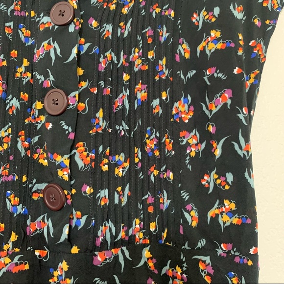 Urban Outfitter Nancy colorful floral mini dress XS - Picture 5 of 8